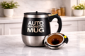 Self-stirring mug