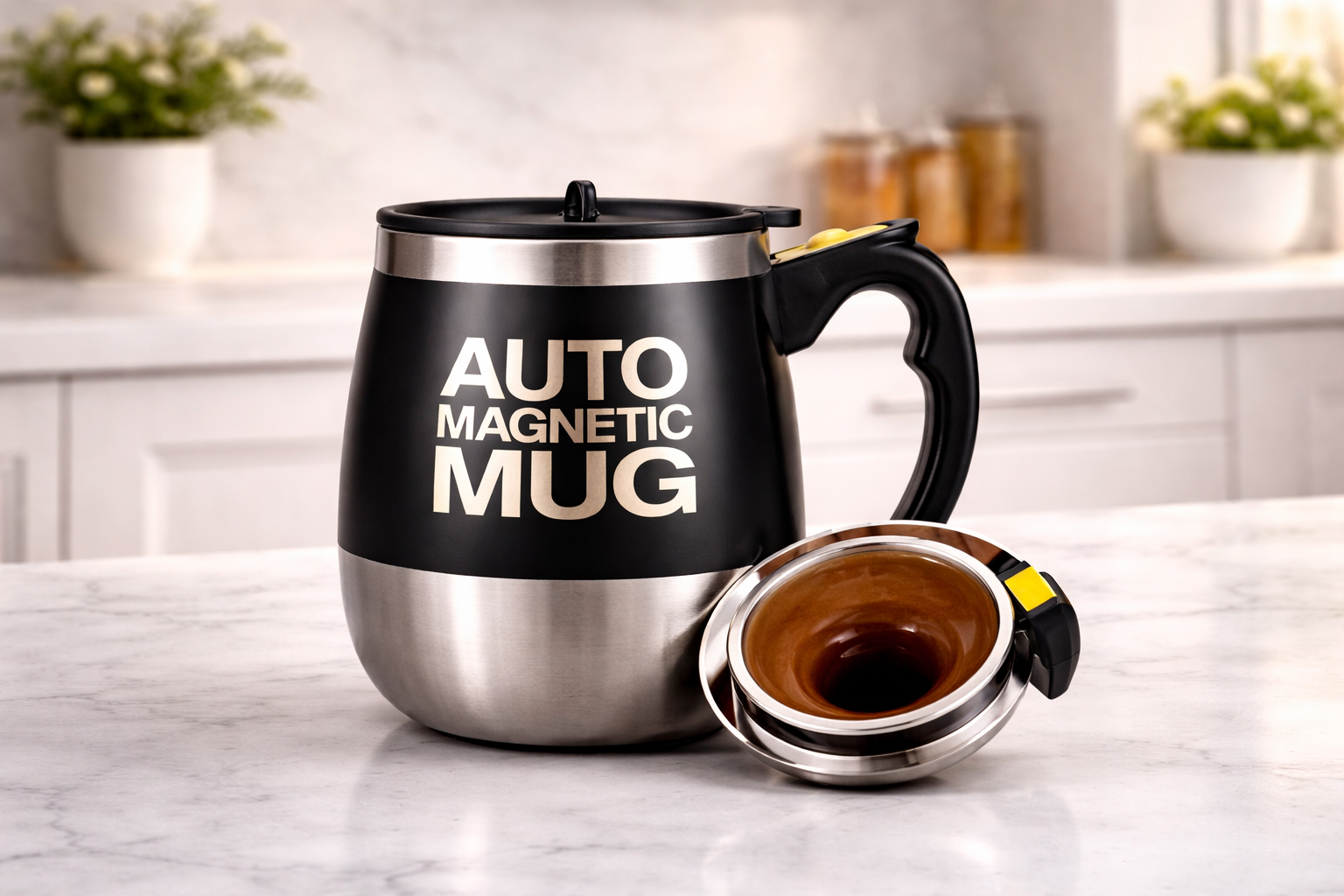 Tazza auto mescolante